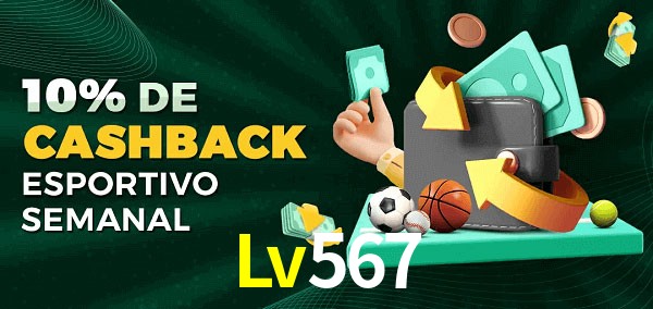 10% de bônus de cashback na Lv567